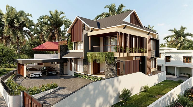 Bellavista is a contemporary luxury home by Lykke Architecture Studio, designed with tropical elegance, natural light, and timeless materials.