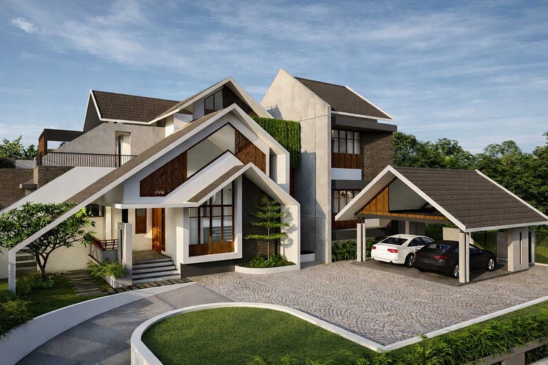 Modern tropical luxury residential design by lykke architects