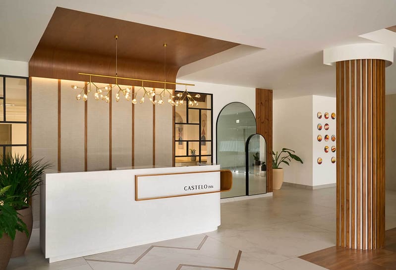 interior design of commercial space